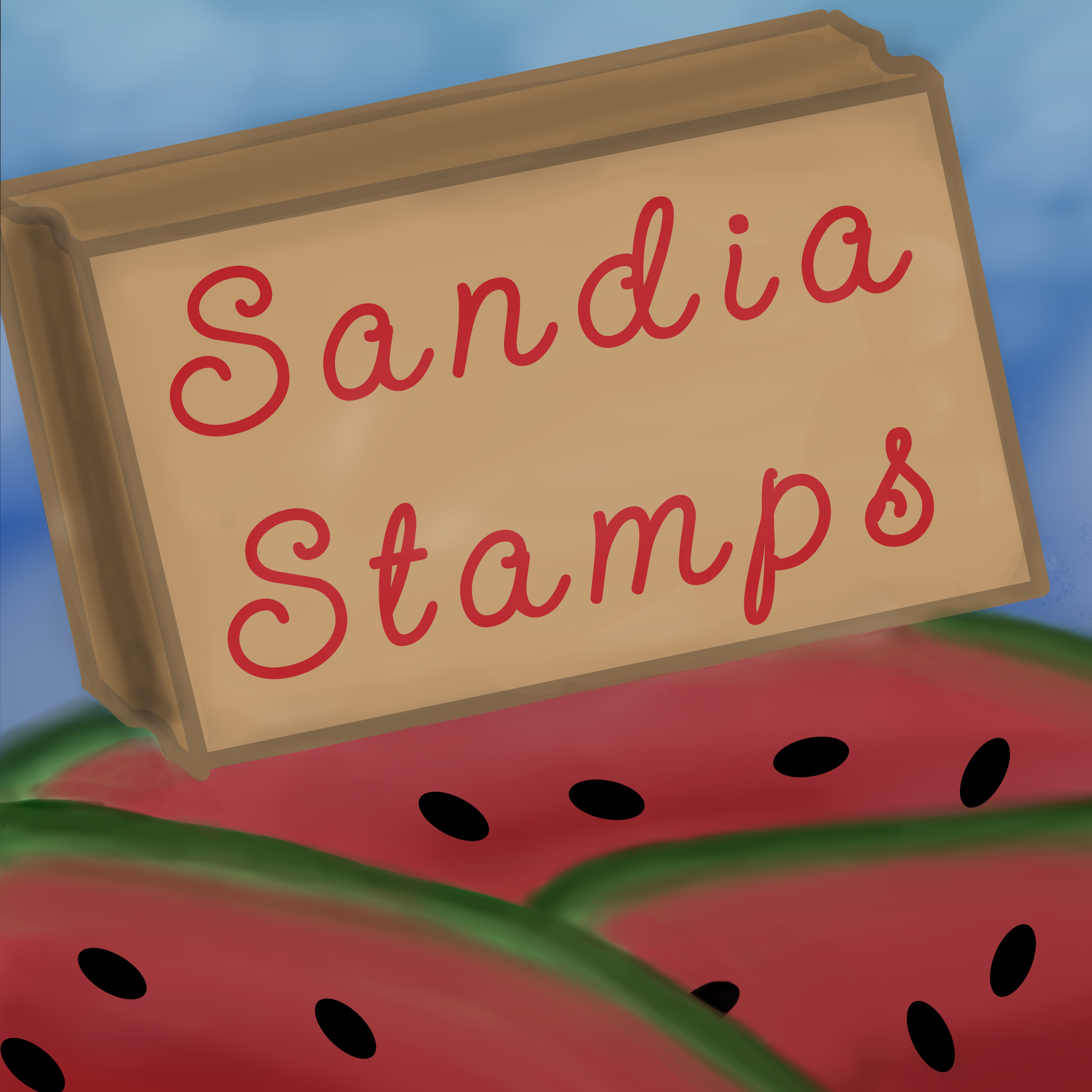sandia stamps